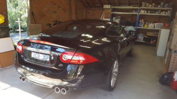Jaguar with a V12