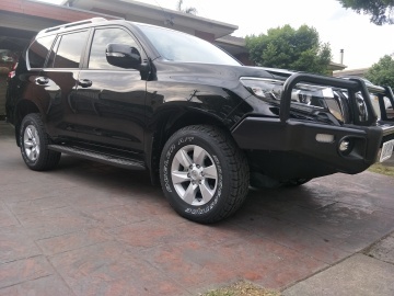 Paint Protection added to Toyota Prado