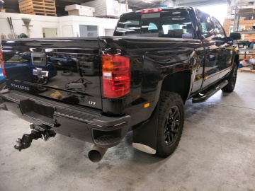 Back of Chevy Silverado - Paint Scratches removed