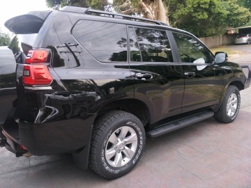After - paint protection on Toyota Prado