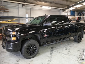 After - Paint protection added to Chevy Silverado
