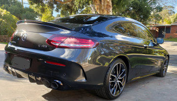 AMG C43 Coupe, is now protected with REVIVify Ultra Pro self healing coating