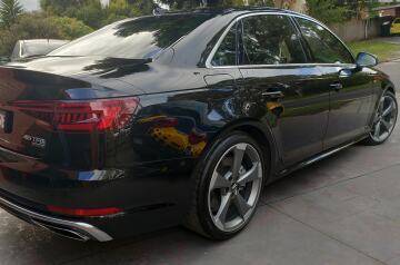 Audi A4 45TSI Quattro in Mythos Black metallic is now protected with REVIVify 