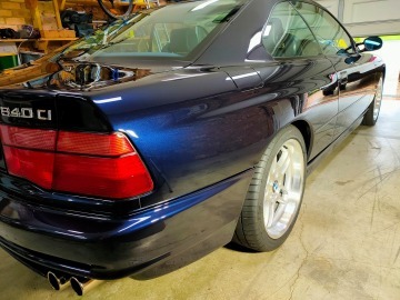 Classic 95' BMW 840CI in Mauritius Blue (metallic)