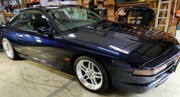 Classic 95' BMW 840CI in Mauritius Blue (metallic)