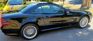 2007 SL 55 AMG - REVIVify Ultra coating on Exterior paint and all surface's. such as glass, rubber, plastic & wheels