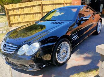 2007 SL 55 AMG - REVIVify Ultra coating on Exterior paint and all surface's. such as glass, rubber, plastic & wheels