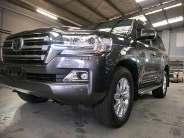 Grey Toyota Landcruiser Revivify