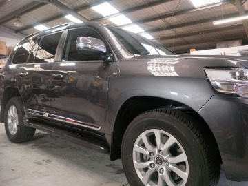 Grey Toyota Landcruiser Revivify