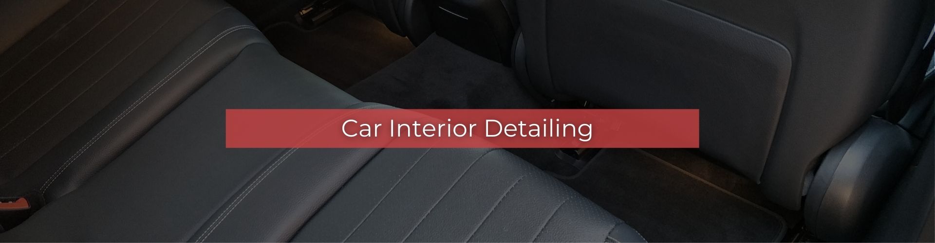 Car Interior Detailing